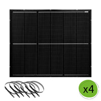 800W Balkonkraftwerk mit ultraleichten Solarmodulen und Growatt NOAH2000 Akku NEO 800M-X