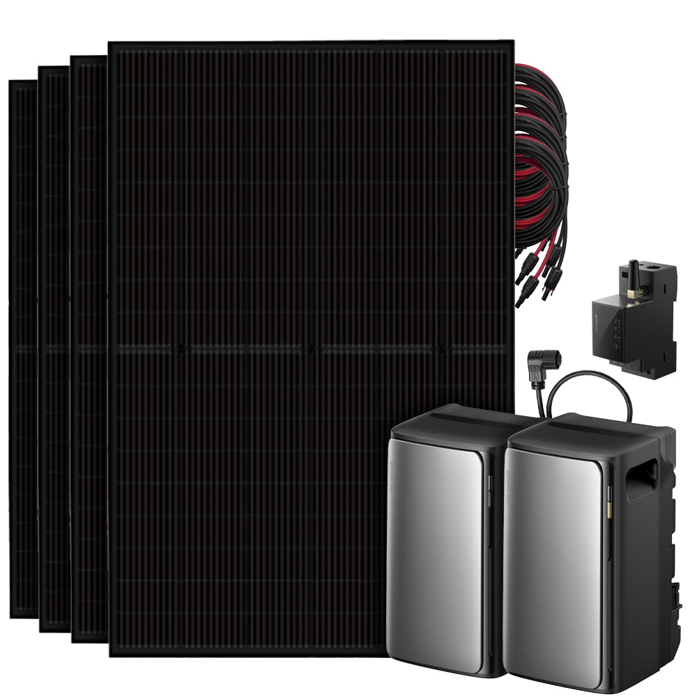 EcoFlow STREAM Ultra 1800W 3,84kWh All-in-One Balkonkraftwerk mit AC Pro mit Smart Meter