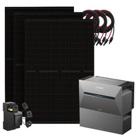 Anker 1350W Solix 3 Balkonkraftwerk inkl. 5,38kWh Speicher E2700 BP2700 & Stromzähler