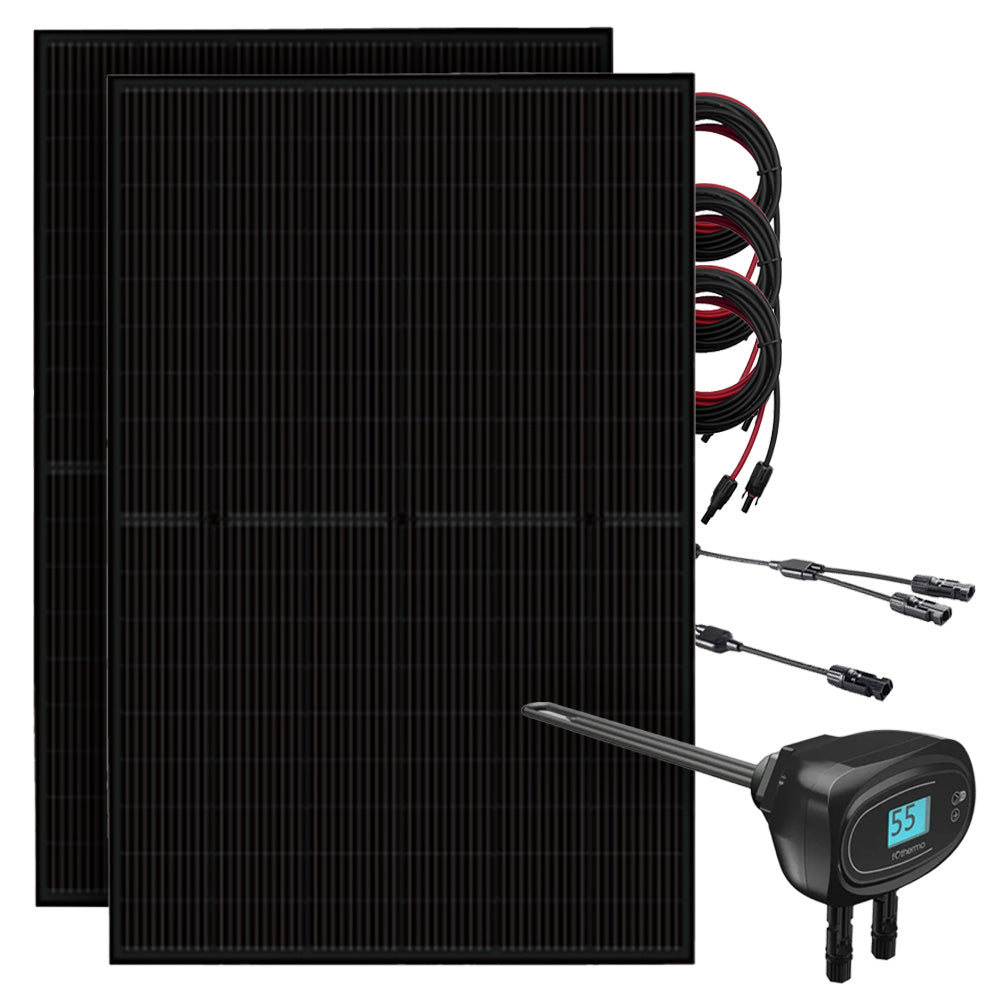 900W Solaranlage mit Fothermo Heizstab für Warmwasserboiler