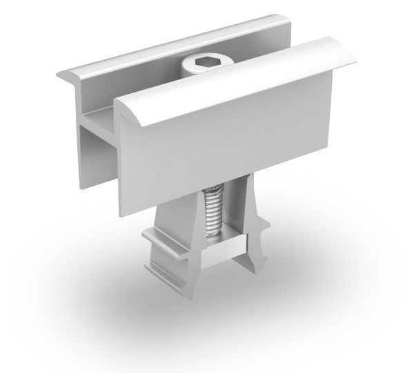 MC Universal Clamp OneMid SILVER Set 30-42mm