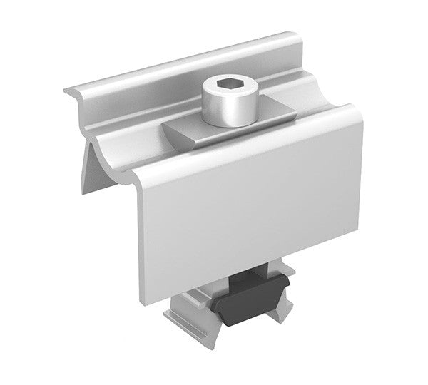 EC Universal Clamp OneEnd SILVER 30-42mm