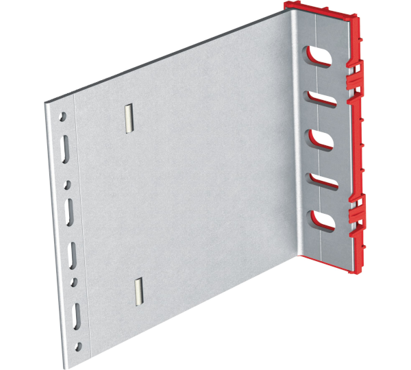 Konsole FacadeRail, 120mm, Variante L TILTUP VENTO SPRING PLUG WallPV Rail AntiSlip Clip WallPV FacadeRail 4,0m