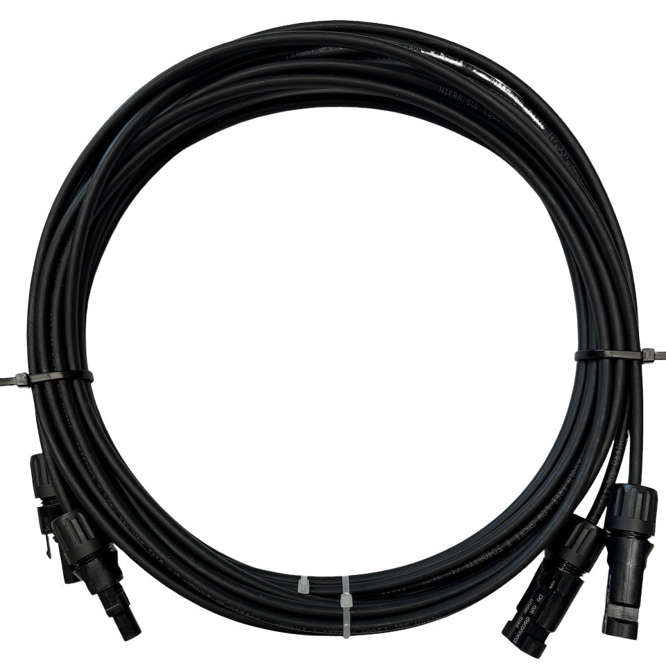 Solarkabel Set konfektioniert 4mm² - 5m (MC4)