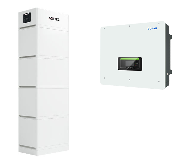 AXIstorage Li SV2 13.5 + HYD 20KTL-3PH Hybrid-WR AXIstorage Li SV2 BMS AXIstorage Li SV2 Energypack HYD 20KTL-3PH Ethernet Dongle LSE-3 Smart Meter DTSU666 (80A)