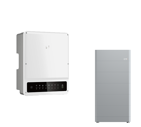 ZYC SIMPO HV 16 + GW10KN-ET Plus+ GW10KN-ET PLUS 16A (DC/WIFI/3P-METER/BACKUP) SIMPO HV 3.2 SIMPO HV BMS-Unit
