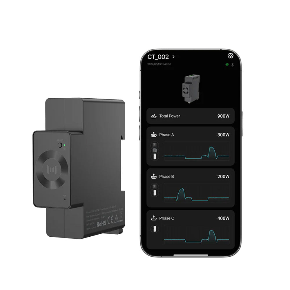 Marstek 1800W Balkonkraftwerk inkl. 2,56kWh All-in-One Speicher Jupiter-C Plus & Stromzähler