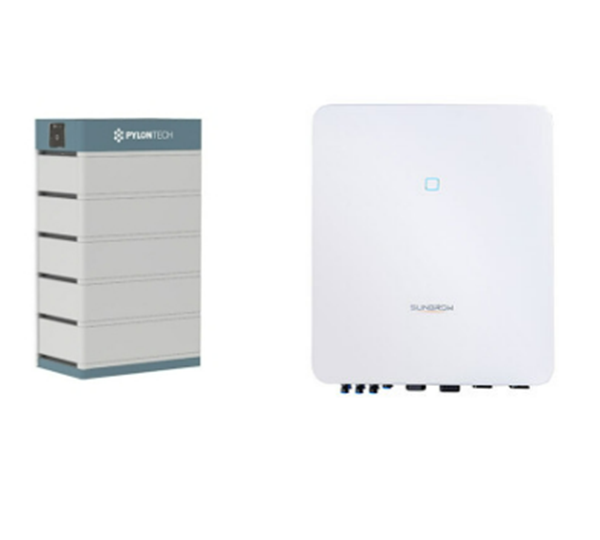 Pylontech Force H1 16.9 + Sungrow SH10.0RT-20-V11 FORCE-H1 FH48074, HV-Speichermodul FORCE-H1 FC0500-40S-V2 SH10.0RT-20-V11 3-PHASE METER DTSU666-20 CT-SET FOR DTSU666-20 (100A) CT-SET FOR DTSU666-20 (250A) HV-3 Combiner-Box für 3 Speichertürme HV-6 Combi