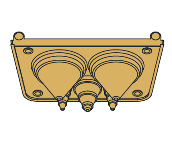 X-Plate for SG350HX (VPE 5 Stk.)