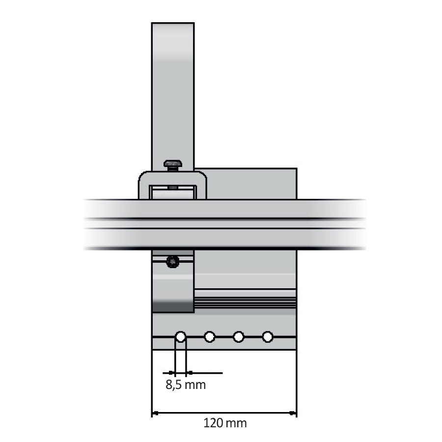 SL Rack Dachhaken 3D SL Alu K