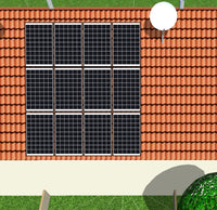 Photovoltaikkomplettanlage Reihenhaus mit Speicher