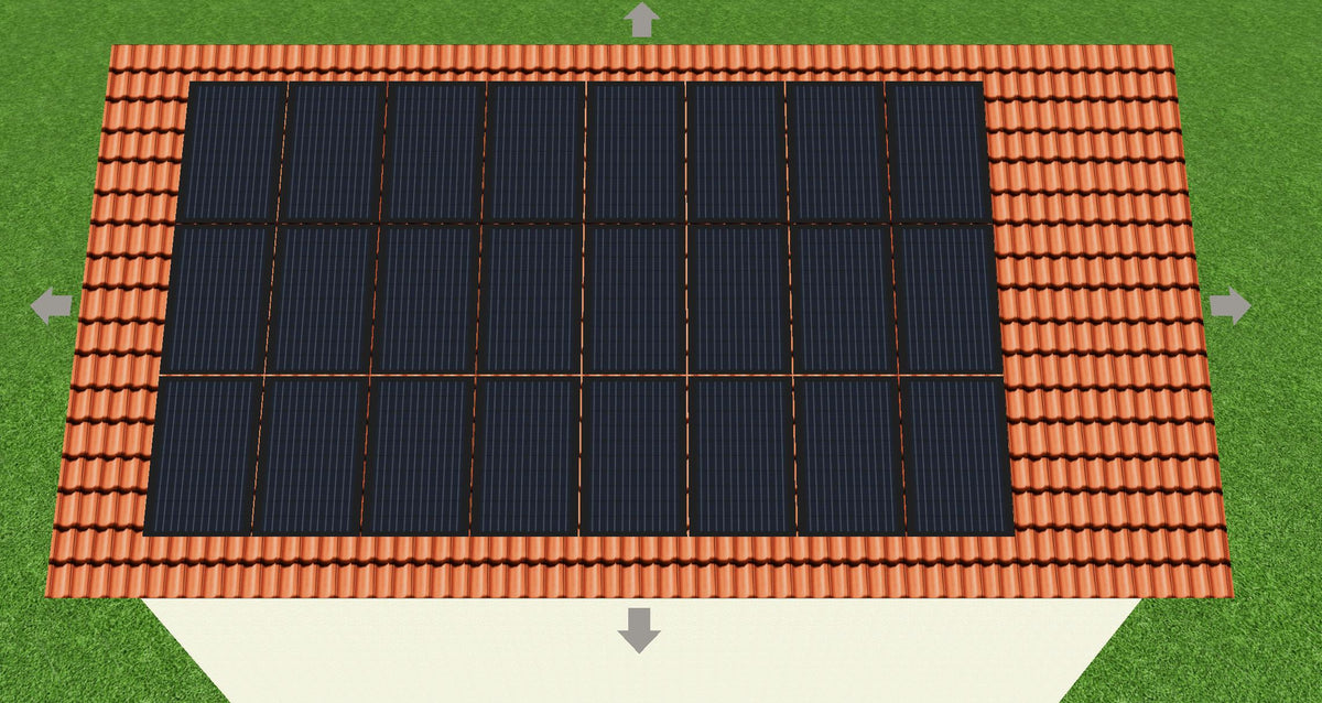 11 kWp Aiko Solar PV-Anlage + SolarEdge Hybrid & Speicher