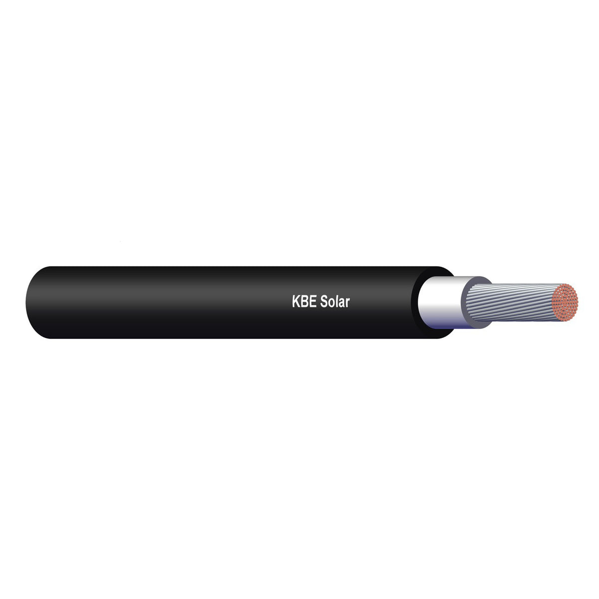 KBE Solarkabel DB EN 50618 10 mm² Meterware schwarz