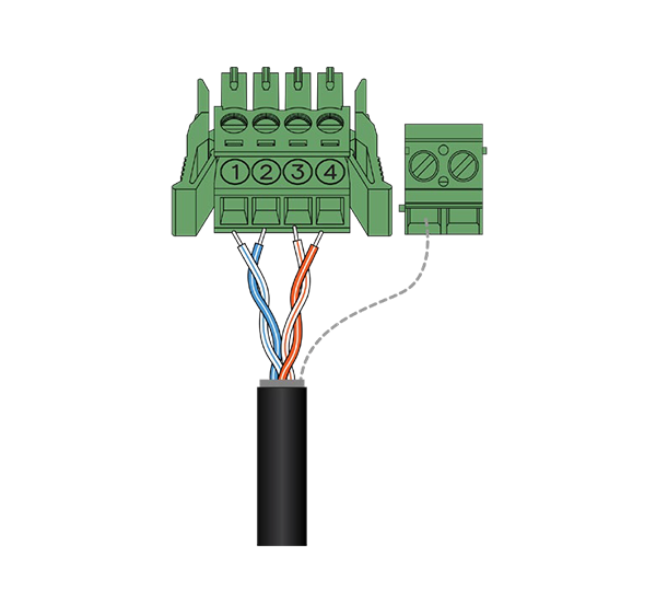CTRL-BL-EU-01, COM-Kabel, 100m