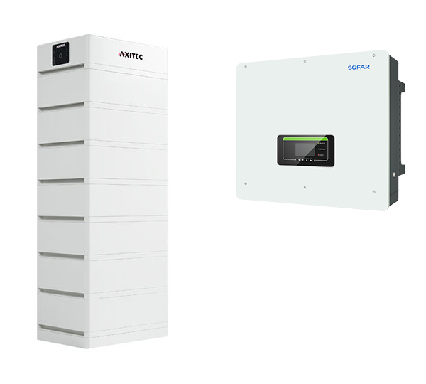 AXIstorage Li SV1 23.6 + HYD 20KTL-3PH Hybrid-WR AXIstorage Li SV1 Energypack HYD 20KTL-3PH AXIstorage Li SV1 BMS Ethernet Dongle LSE-3 Smart Meter DTSU666 (80A)