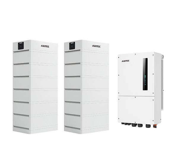 AXIstorage LI SV1 2 x 20.2 + AXIhycon 50H AXIstorage Li SV1 Energypack AXIstorage Li SV1 BMS AXIhycon 50H Power Optimizer M500 570W