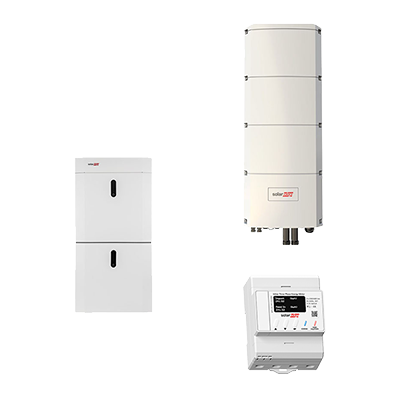 Home Battery LV 9.2 + SE10K-RWB48BFN4 INLINE ENERGY METER MTR-240-3PC1-D-A-MW SE10K-RWB48BFN4 HOME HUB WITH BACKUP Home Battery LV 4.6 TOP COVER KIT HOME BATTERIE KABELSET HOME BATTERIE-HUB INVERTER (RWB) KABELSET HOME BATTERIE-HOME BATTERIE Smart Energy