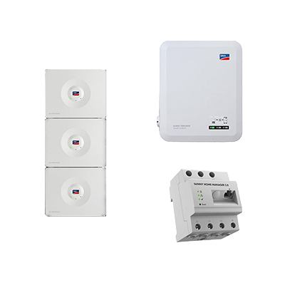 Home Storage 9.8 + Sunny Tripower SE 6.0 Home Storage 3.2 Home Manager 2.0 Sunny Tripower 6.0 SE Einschraub-Heizkörper AHIR-BI-Plus-3.5 Home Storage Base Unit Home Storage Com-Cable Set eCharger EVC22-3AC-20, 22 kW