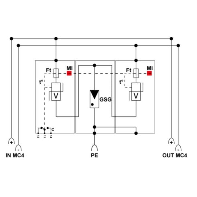 Citel CiPlug1-51-1 Generatoranschlusskasten