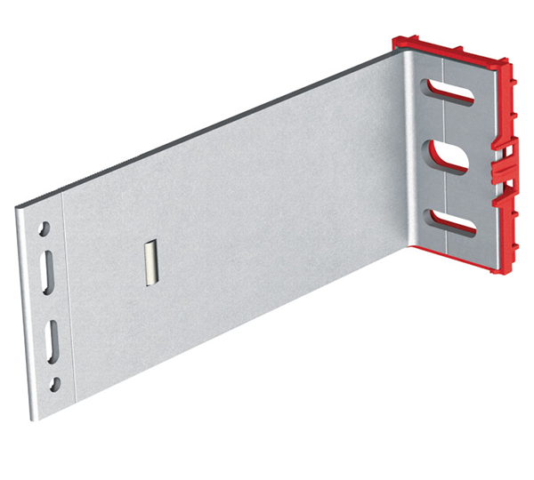 Konsole FacadeRail, 200mm, Variante M TILTUP VENTO SPRING PLUG WallPV Rail AntiSlip Clip WallPV FacadeRail 4,0m