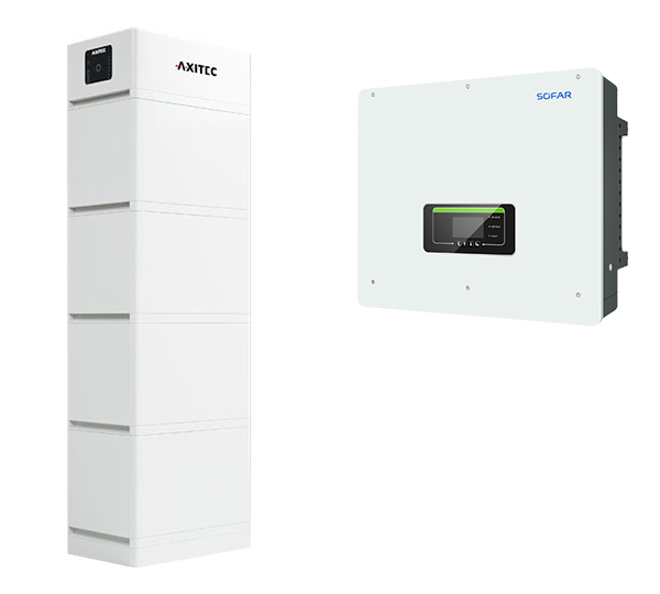 AXIstorage Li SV2 16.9 + HYD 15KTL-3PH Hybrid-WR AXIstorage Li SV2 BMS AXIstorage Li SV2 Energypack HYD 15KTL-3PH Ethernet Dongle LSE-3 Smart Meter DTSU666 (80A)