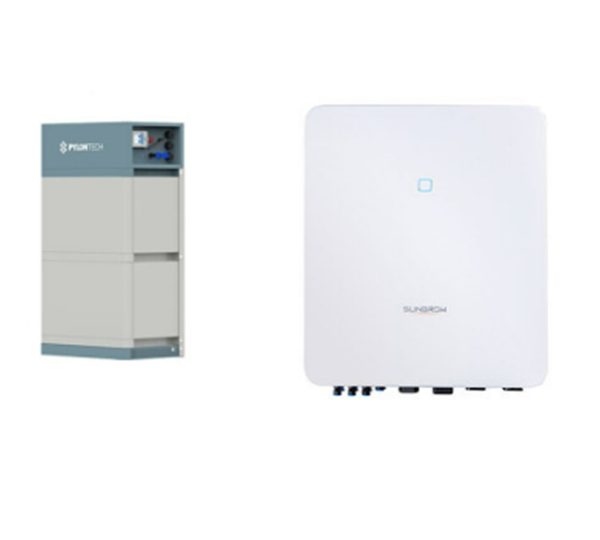 Pylontech Force H2 6.7 + Sungrow SH5.0RT-20-V11 FORCE-H2 FH9637M, HV-Speichermodul FORCE-H2 FC0500M-40S-V2 SH5.0RT-20-V11