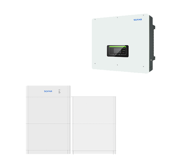 BTS E20-DS5 + HYD 15KTL-3PH Hybrid BTS 5K Speichermodul BTS 5K-BDU Battery-Connection-Box BTS 5K Extension Set HYD 15KTL-3PH