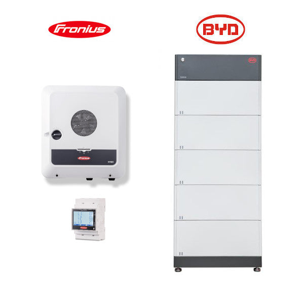 12 kWp PV-Anlage Trina Vertex S + Fronius GEN24 + BYD Speicher