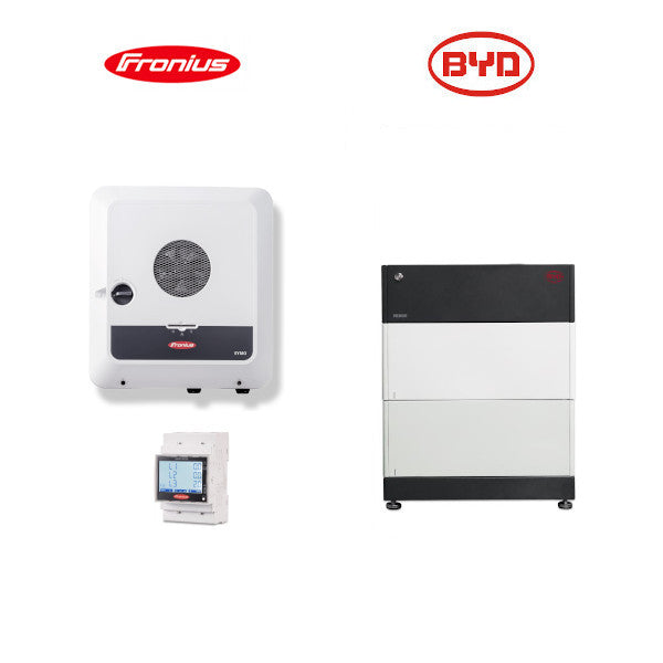 Fronius Symo GEN24 3.0 Plus + BYD B-BOX HVS 5.1 Speicher