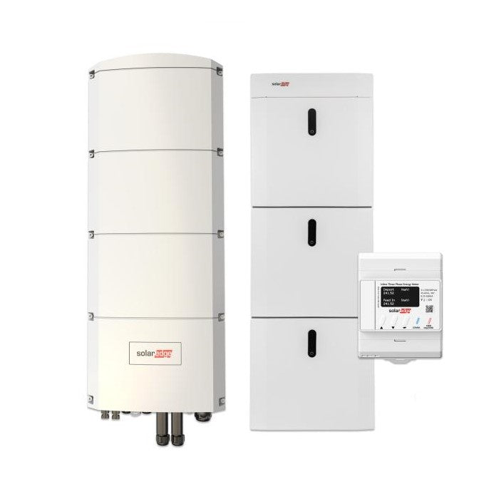 SolarEdge HOME BATTERY 13,8 (14,55*) kWh + SE10K-RWB Home Hub Wechselrichter