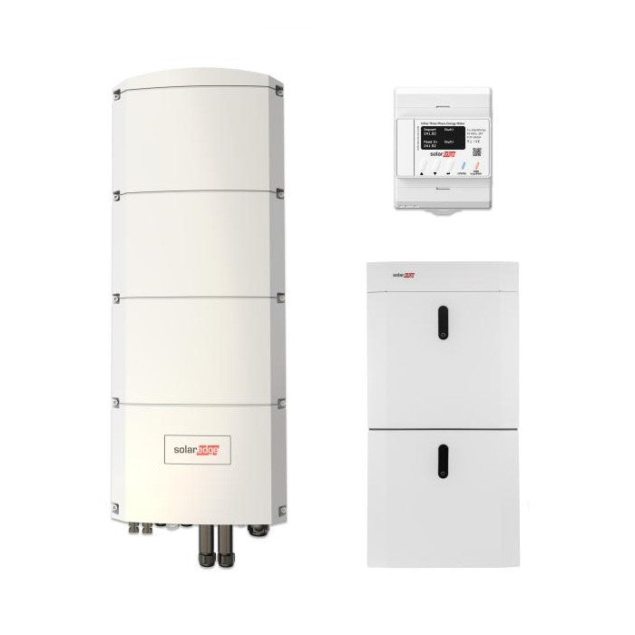 SolarEdge HOME BATTERY 9,2 (9,7*) kWh + SE8K-RWB Home Hub Wechselrichter
