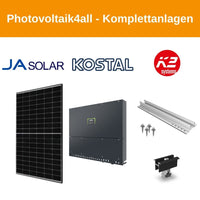 30 kWp JA Solar - Photovoltaikanlage für Trapezblech