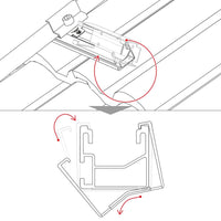 K2 Systems BlackCover SingleRail 36