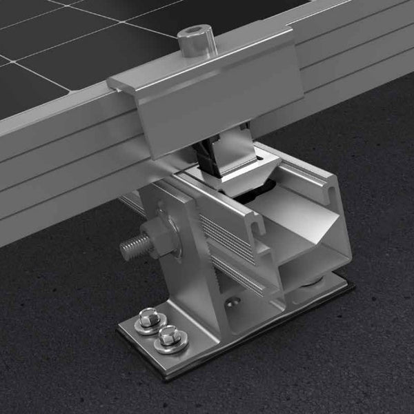 K2 Systems SingleRail SpliceFoot für Bitumen-Eindeckung