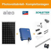 Solarpaket M - 4 kWp Aleo Solar Komplettanlage