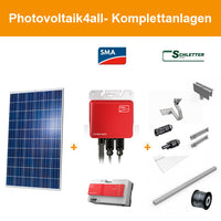 1 kWp Photovoltaikanlage mit SMA Modulwechselrichter