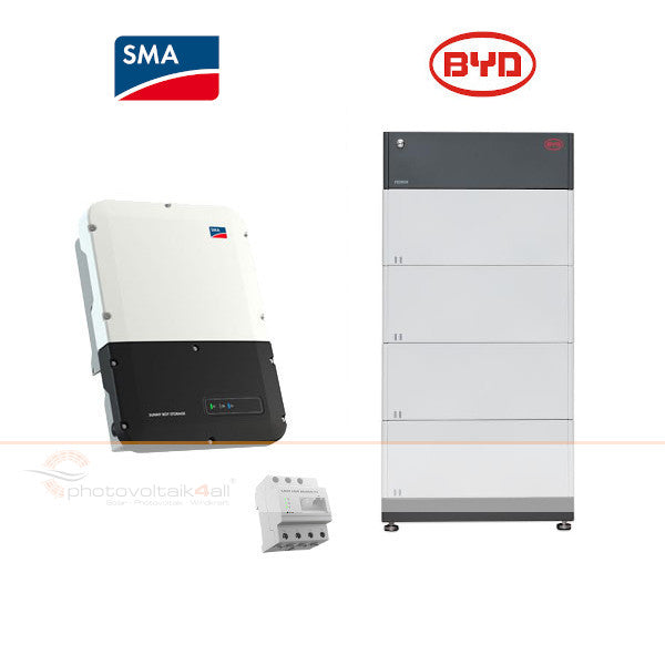 BYD B-BOX PREMIUM HVM + SMA SB Storage 3.7