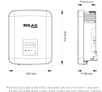 Solax X3-MIC G2 (4K-15K)