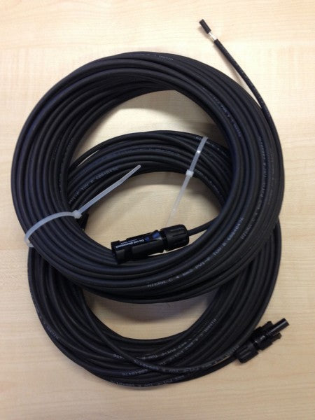Anschlusskabel-Set DC Solarkabel 6 qmm Typ MC4 / MC4-EVO 2